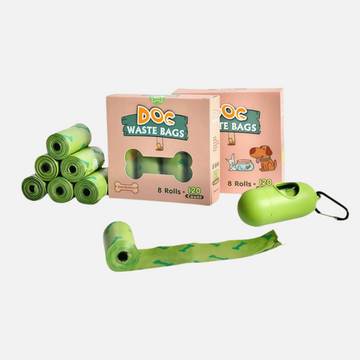 Biodegradable Dog Poop Bags(120 counts) - Green - Paw.Q