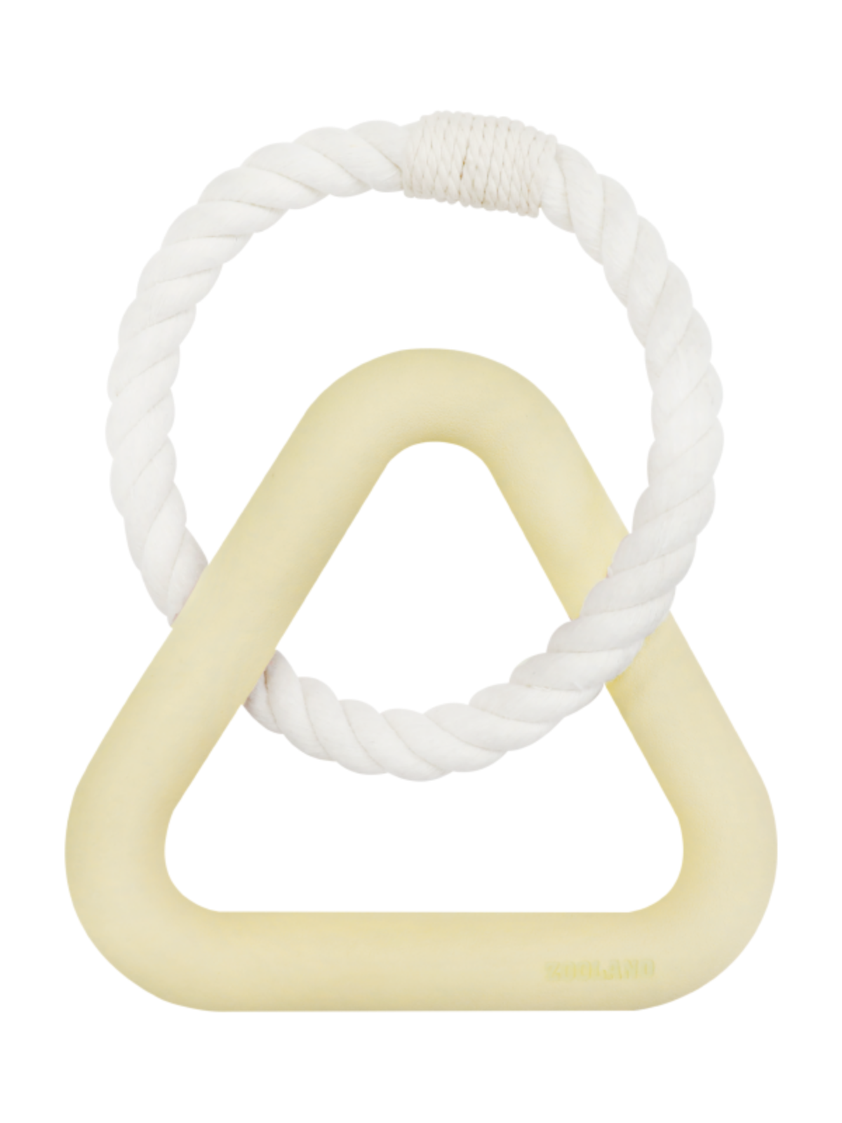 Triangle Tug Ring -  Acadia White