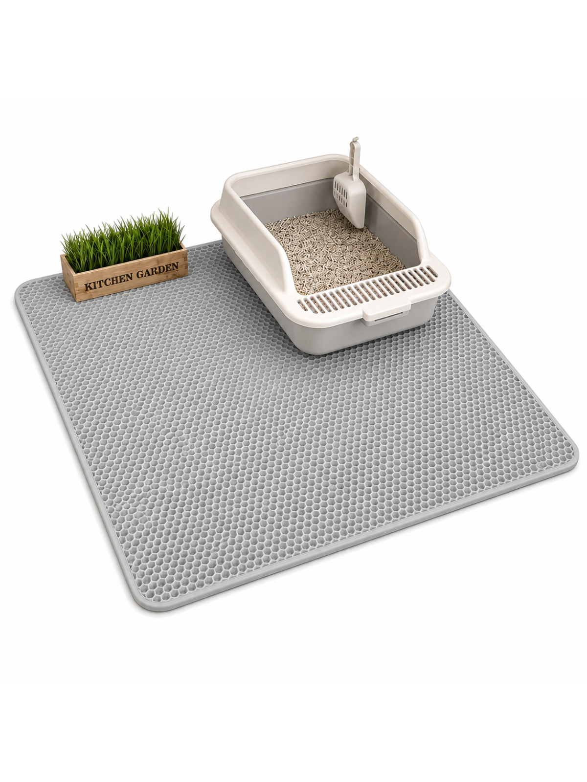 Cat Litter Mat - Grey