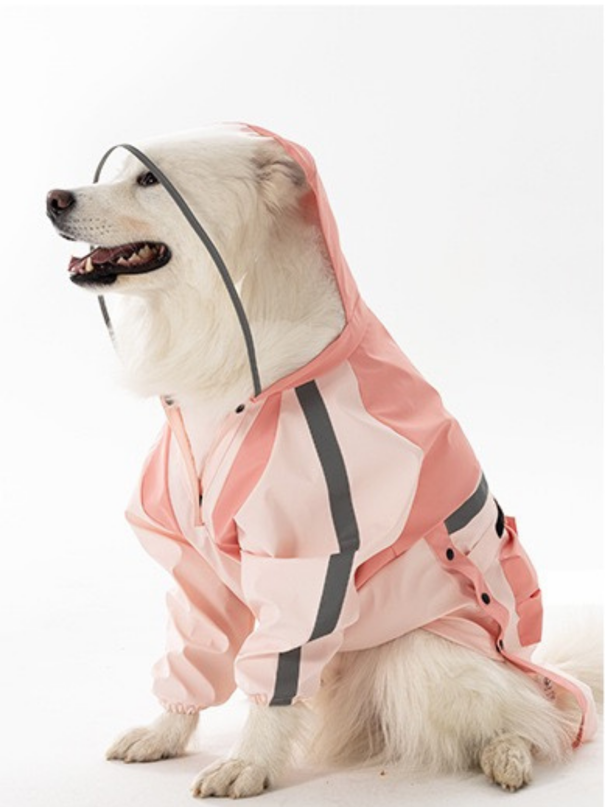 Reflective Raincoat - Pink Flare