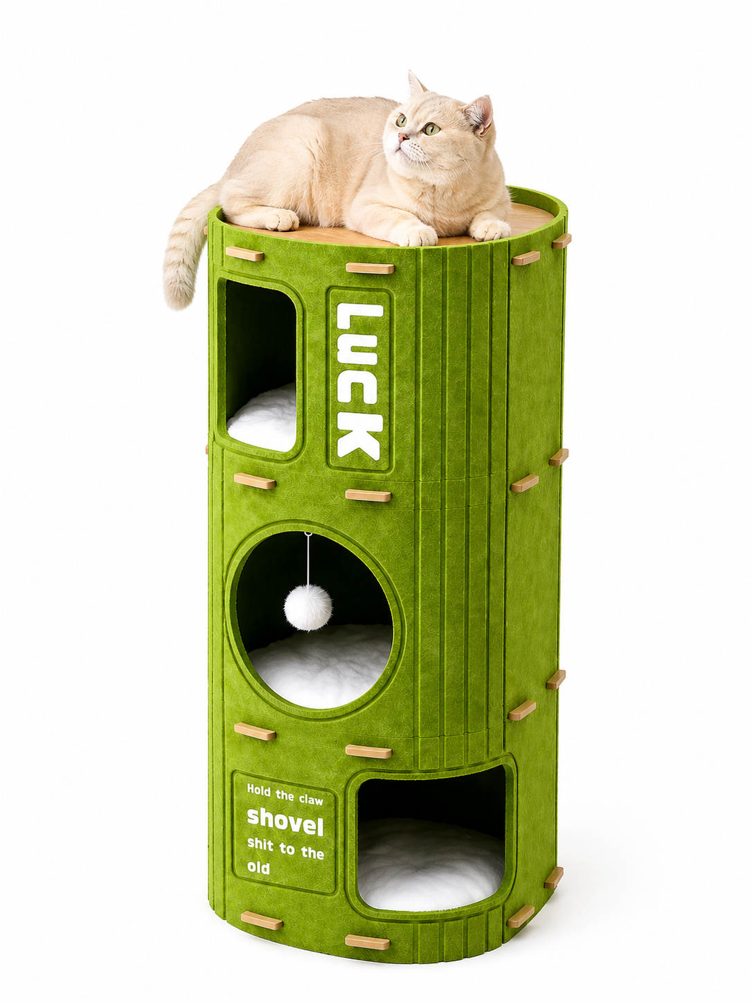 Felt Cat Cave House