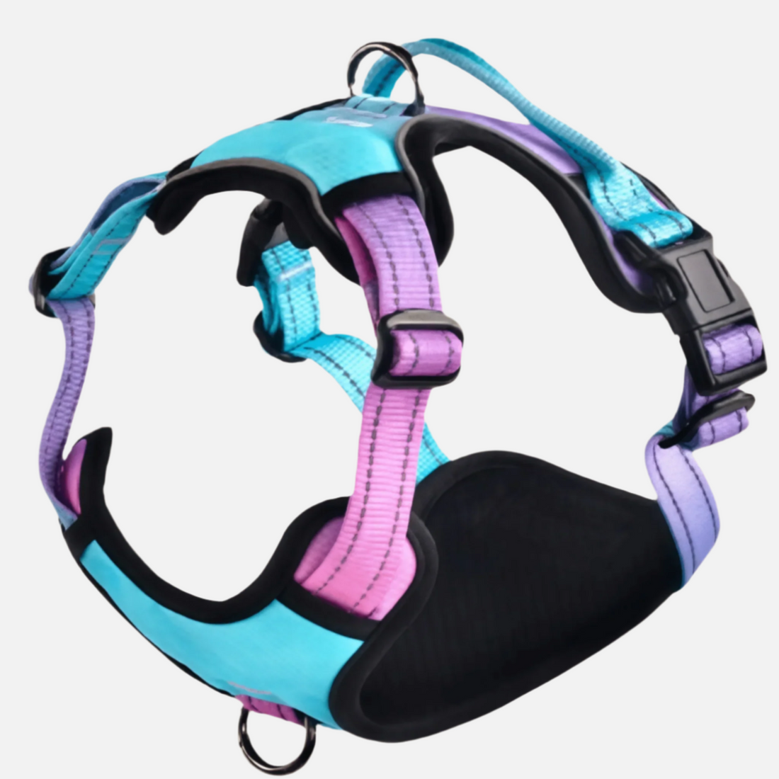 Escape - Proof Dog Harness – Purple Fade - Paw.Q